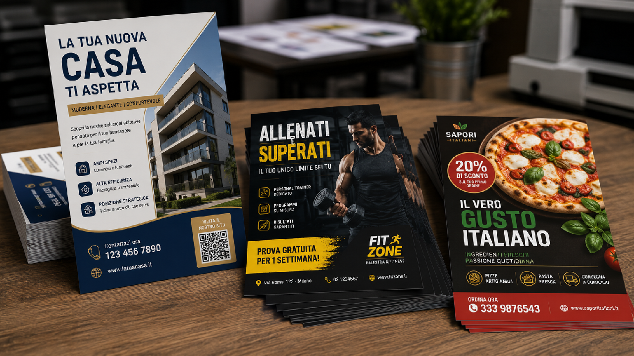 Volantini promozionali